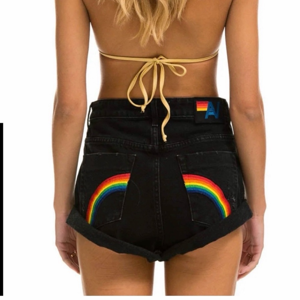 🌈AVIATOR NATION HI RISE ROCKER SHORTS🌈